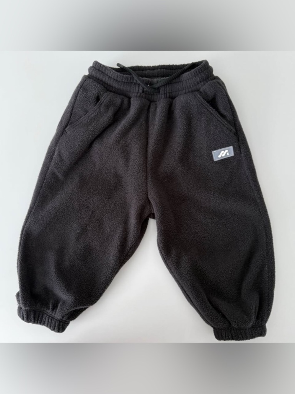 Zara Todder Black Fleece Joggers
